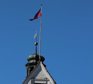 Die Fahne ist gehissst