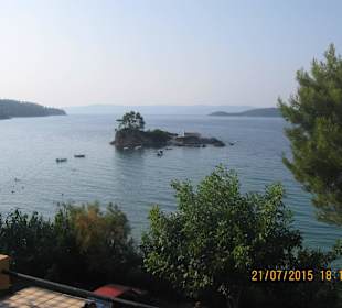 Zwischen Euböa und Skiathos Inseln