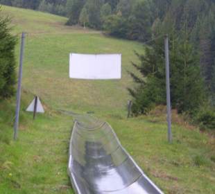 Ziel der Riesenrutsche