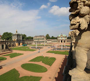 Blick in den Zwinger