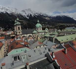 Aussicht vom Stadtturm Innsbruck