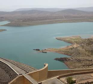 Großer Stausee sichert die Wasserersorgung