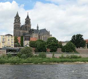 Elbe-Fahrt mit einem Schiff der Weißen Flotte