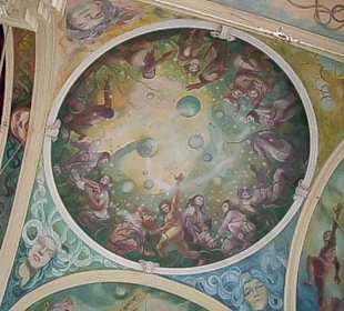 Deckenfresco