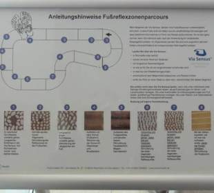 Fußreflexzonenparcours