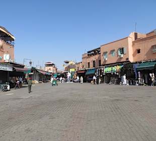 Unterwegs in der Altstadt von Marrakesch