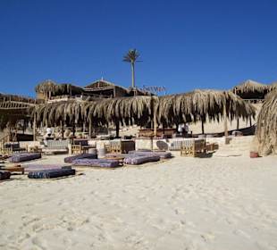 Chillout Zone direkt am Meer