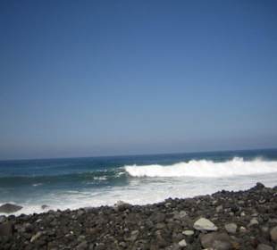 Die Brandung - Nähe Playa Jardín.