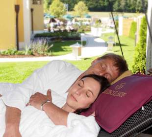 Ruheschaukeln im Reischlhof - Chill-Out-Garten