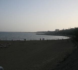 Dämmerung am Strand