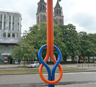 Der Kreuzknoten bei der Volksbank Magdeburg eG