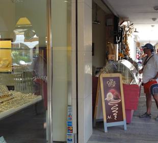 Nakupování ve Faliraki