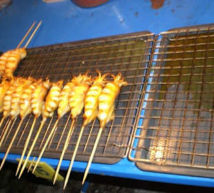 Tintenfisch gegrillt