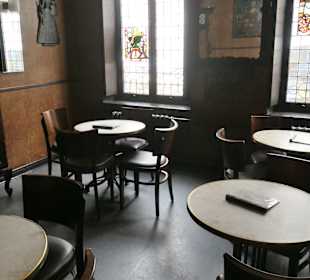 Büchel 18: Beim Café Van Den Daele zur Kaffeepause