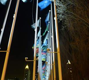 Parque das Nações (Park der Nationen) bei Nacht