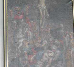 Die katholische Pfarrkirche von Eltmann