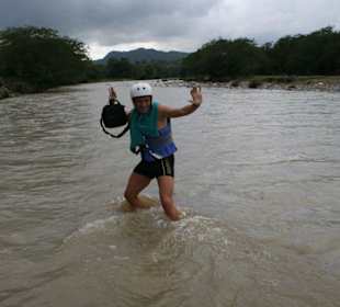 Weg zu den Wasserfällen
