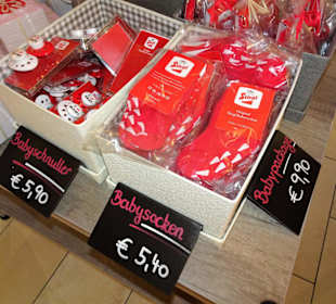 Im Museumsshop der Stiegl Brauwelt