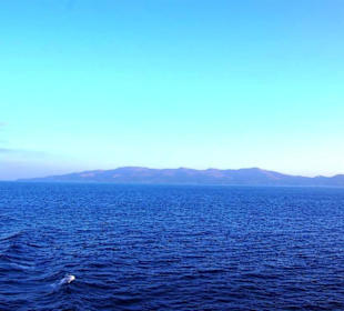 Santorin selbst im Bild Landschaft, Stadt