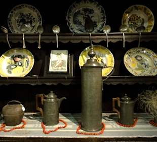 Gang durch das Webereihaus