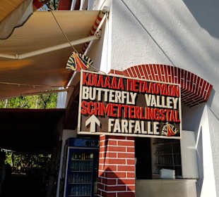 Peta Loudhes / Tal der Schmetterlinge