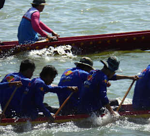 Sie geben mächtig Gas und ziehen voll durch