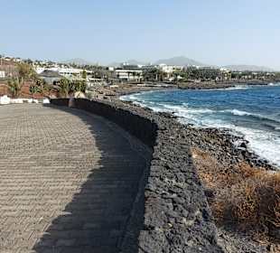 Strandpromenade Playa Blanca de Yaiza