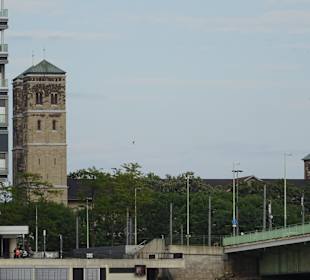 Rheingarten Köln Ausblick