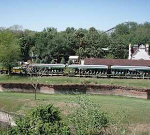 Bahnhof für die Eisenbahn