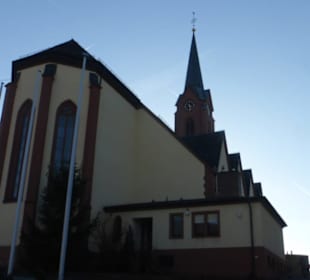 Die Kirche „St. Johannes der Täufer“ in Euerdorf