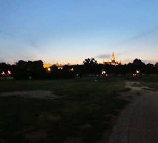 Blick aufs Rathaus