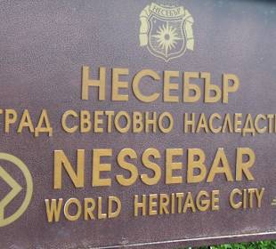 Nessebar Meer und Altstadt