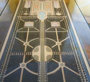 In den Museumsräumen des Schloss Fantaisie