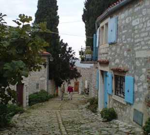 Schöne Gasse in Rovinj