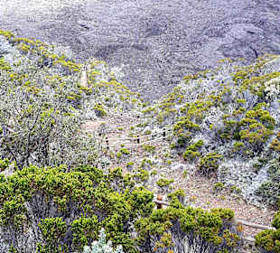 Wandern am Piton de la Fournaise