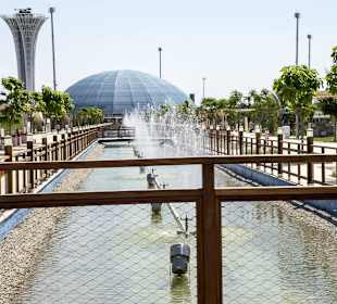 Wasserspiele auf dem Kanal