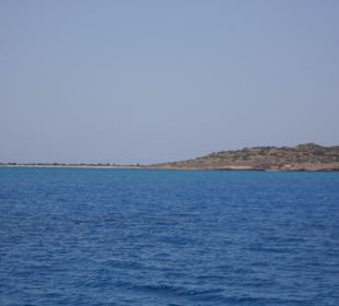 Bootsfahrt zu Chrissi Island