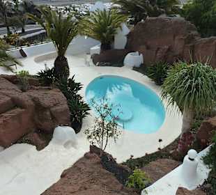Pool des Hauses