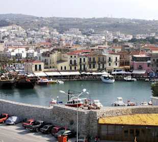 Der Hafen von Rethymnon