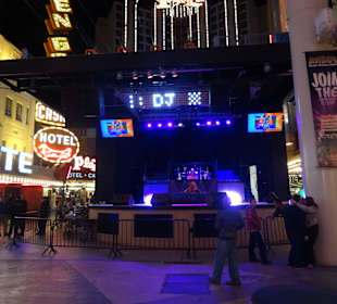 In der Fermont Street unterwegs