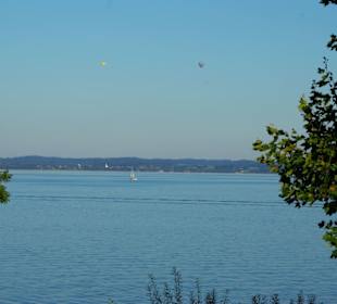 Toller Blick vom Ort Gstadt