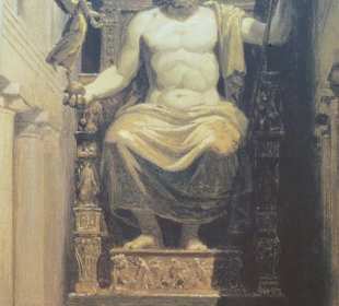 Goldelfenbeinstatue des Zeus