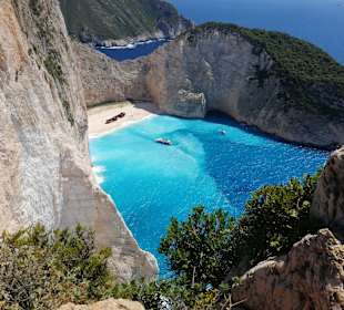 Bucht Navagio / Schmuggler Bucht / Schiffswrack