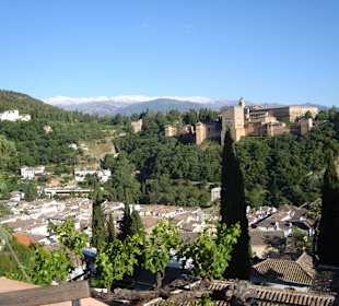 Blick auf die Alhambra