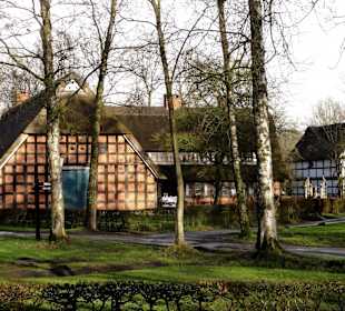 Gebäude des Museumsdorfes Cloppenburg