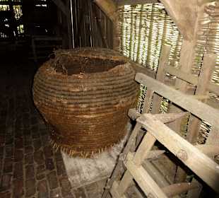 Blick in die Scheune des Moorhofes