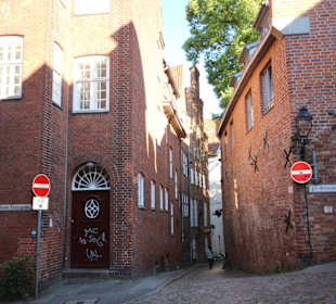 Enge Gassen in der Altstadt