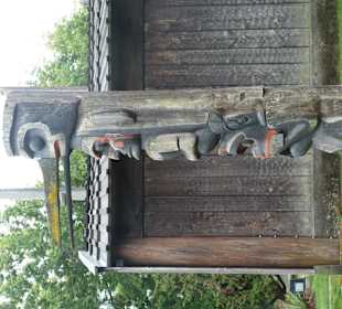 Totem im Thunderbird Park