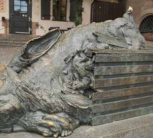Skulptur Der Hause auf dem Tiergärtnertorplatz