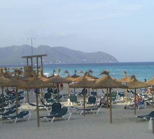 der Strand von Cala Millor
